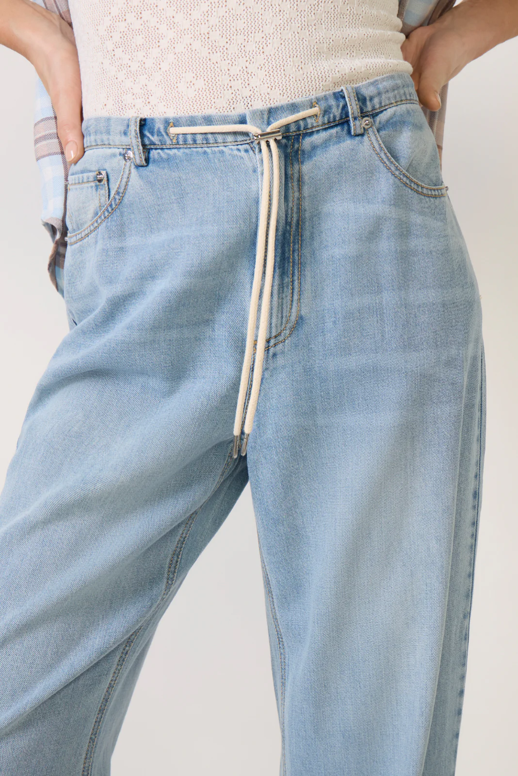 Normandie Wide Leg Jean - Image 2