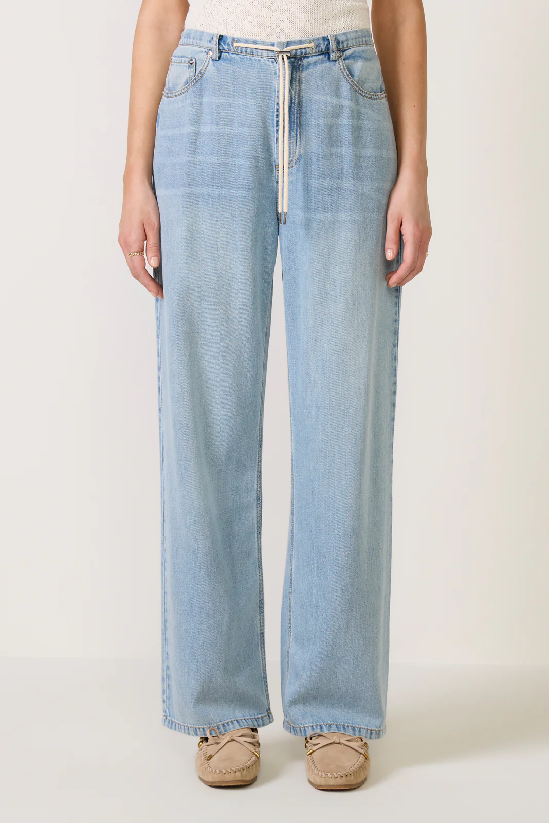 Normandie Wide Leg Jean - Image 5