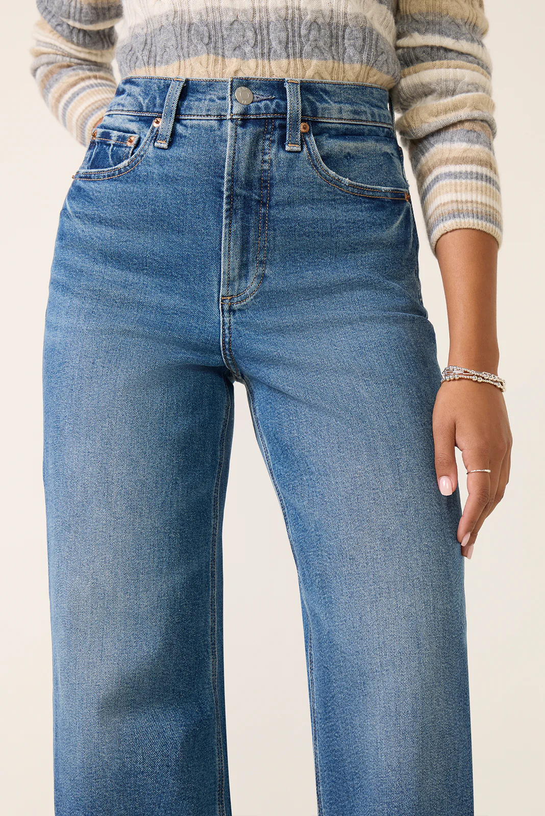 Petite Lana Wide Leg Jean - Image 2