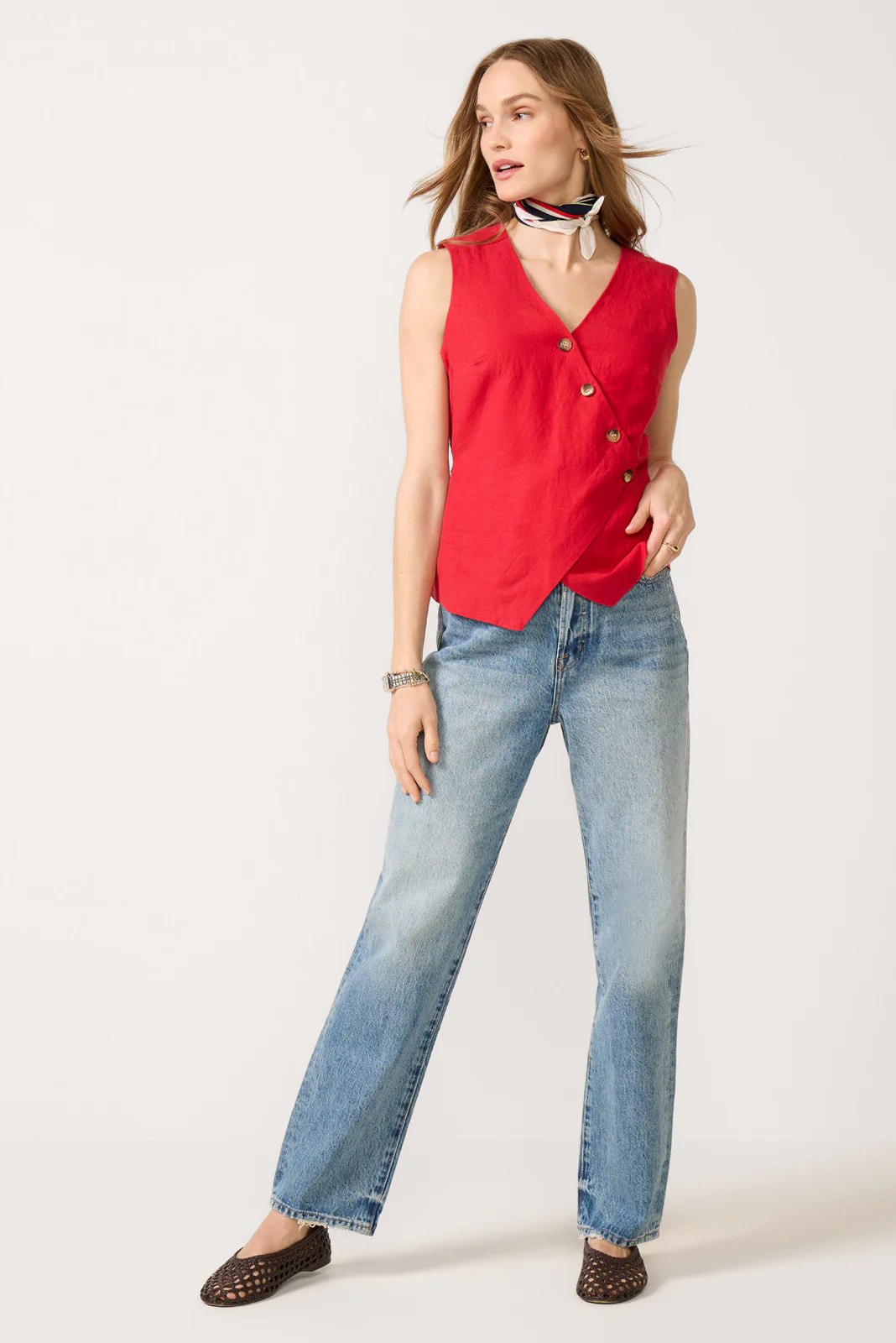 Ridley Linen Vest - Image 6