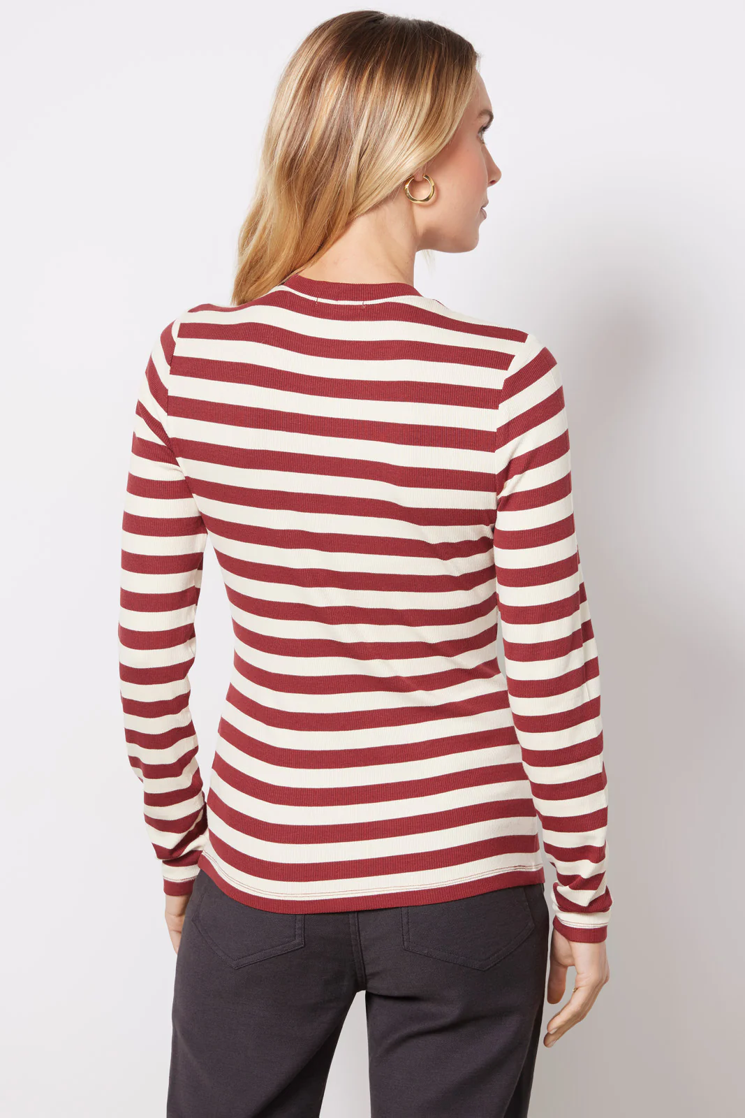 Rilo Rib Long Sleeve Top - Image 4