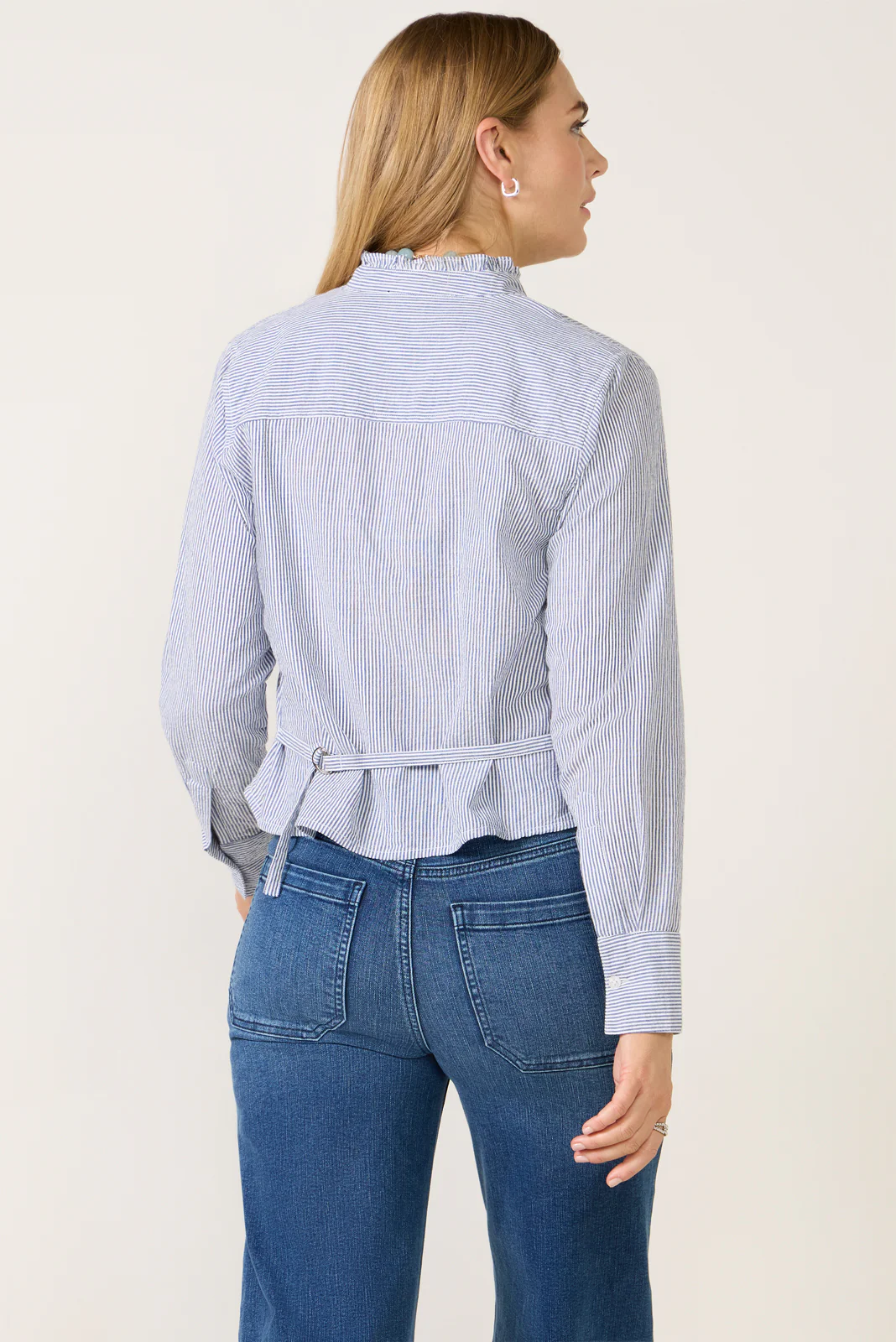 Ruffle Neck Shirt - Image 4