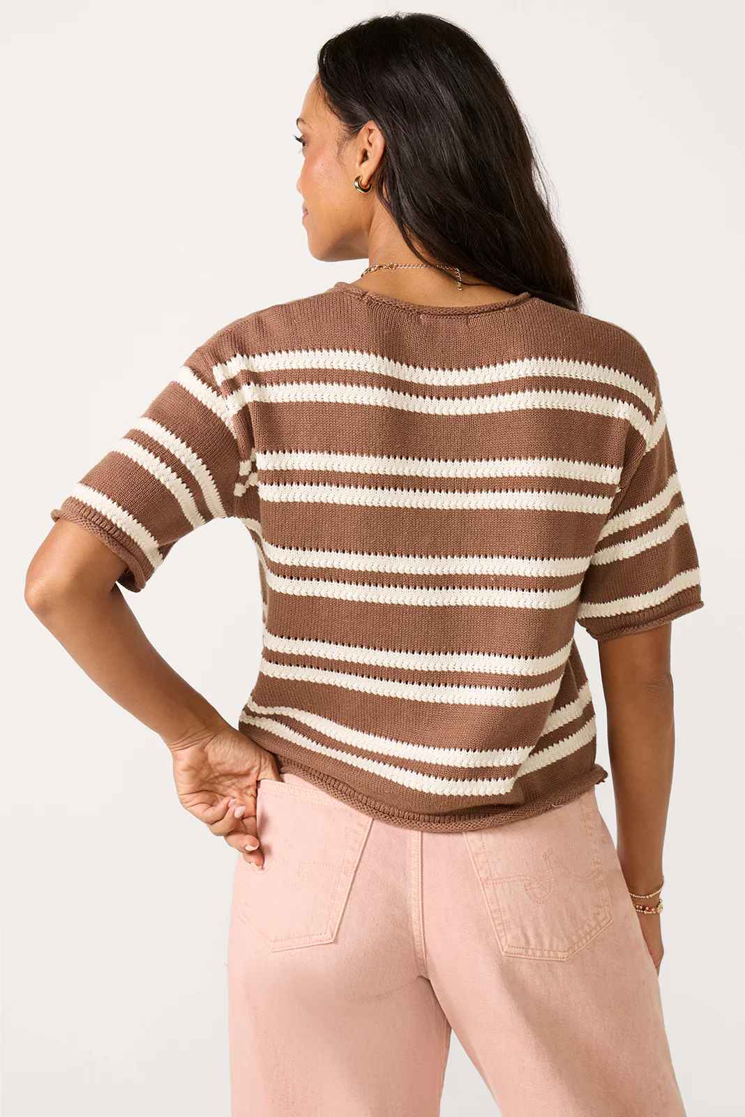 Short Sleeve Prado Sweater - Image 4