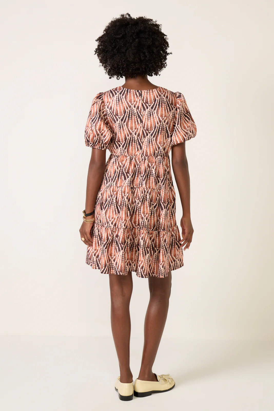SS V Neck Mini Dress - Image 3