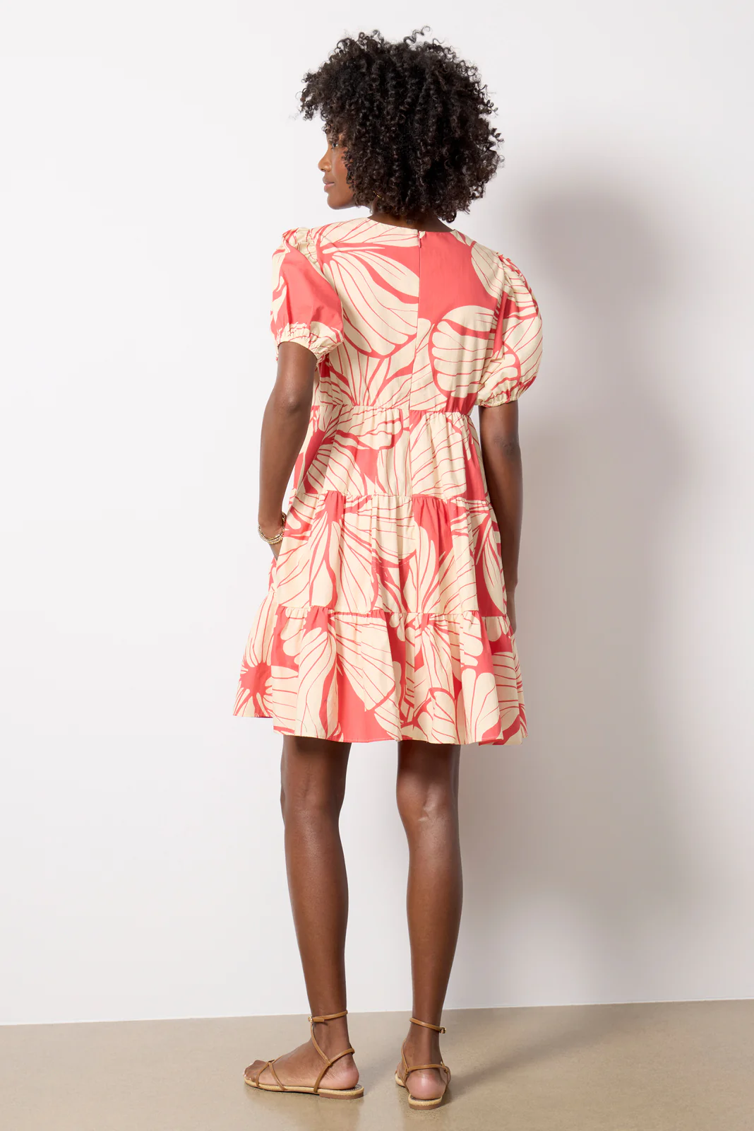SS V Neck Mini Dress - Image 4