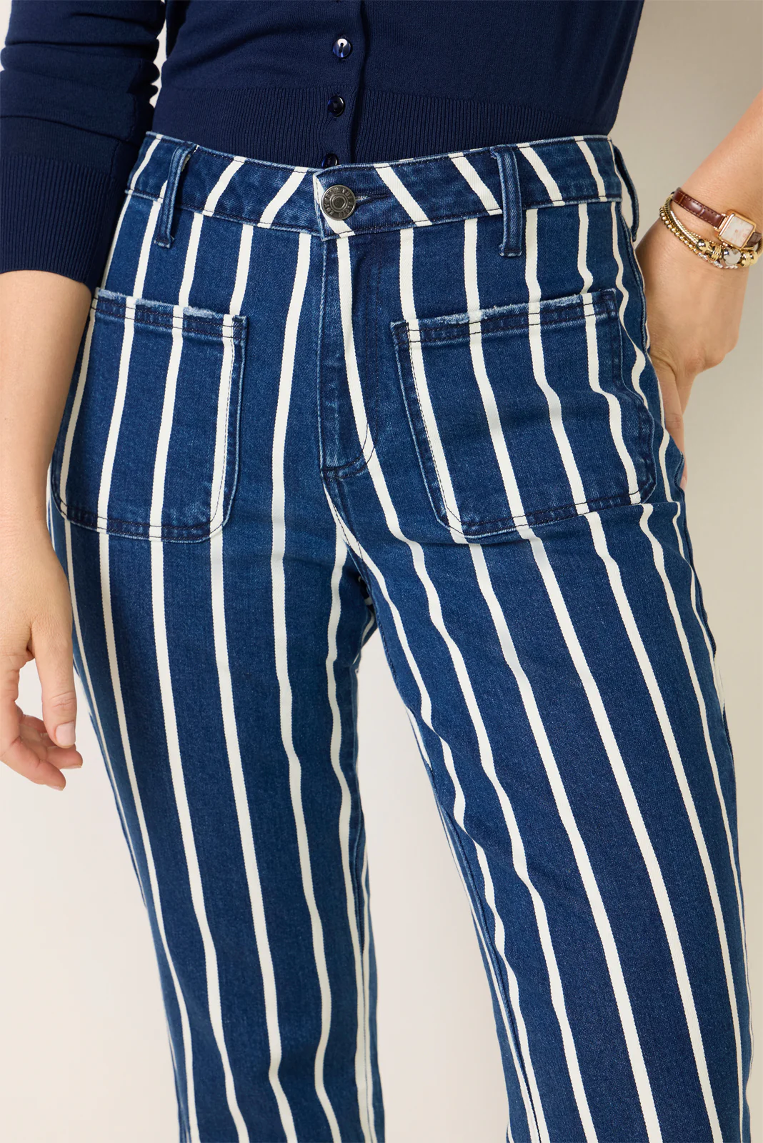Striped Kelsey Jean - Image 3
