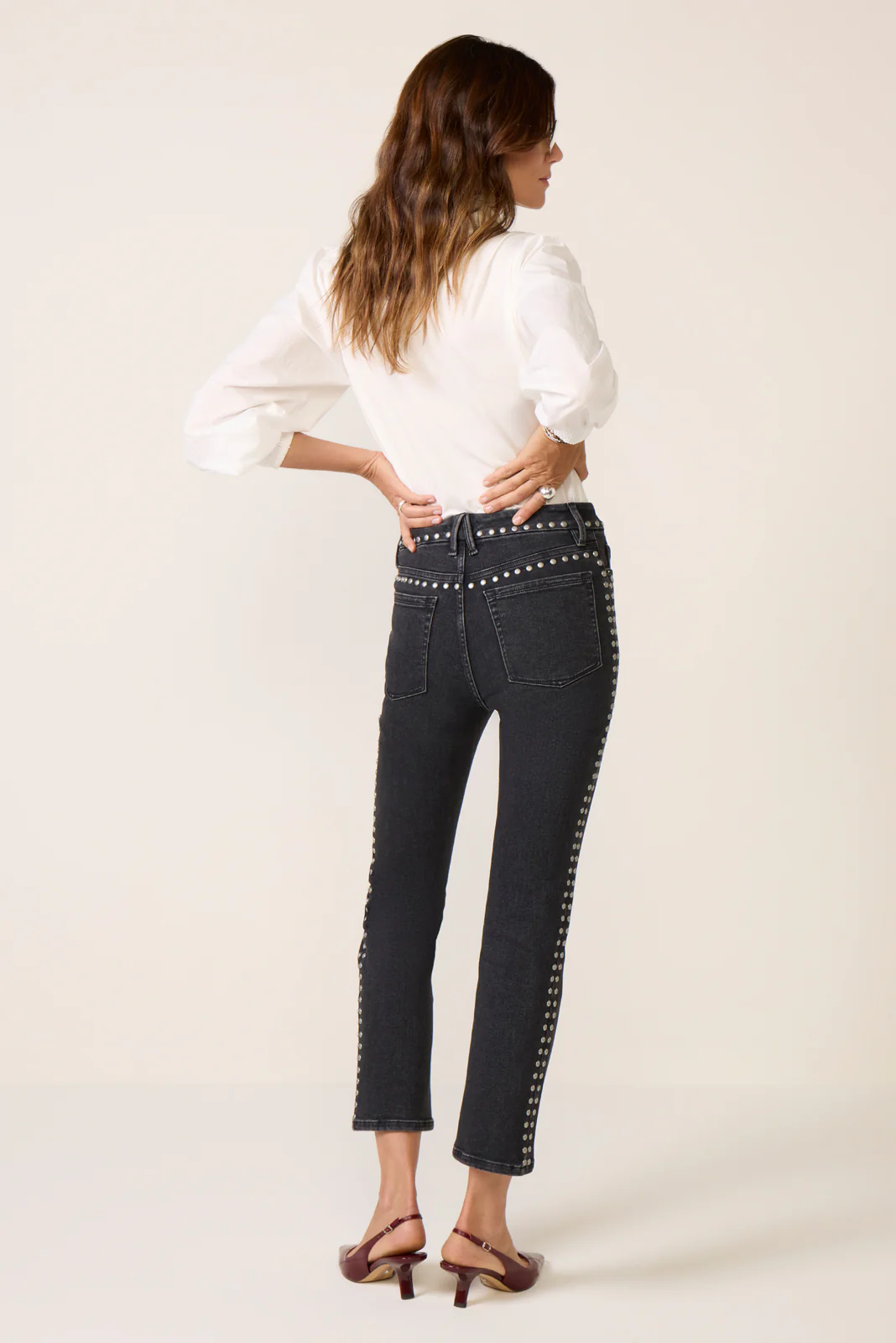 Studded Good Legs Straight Jean - Image 5