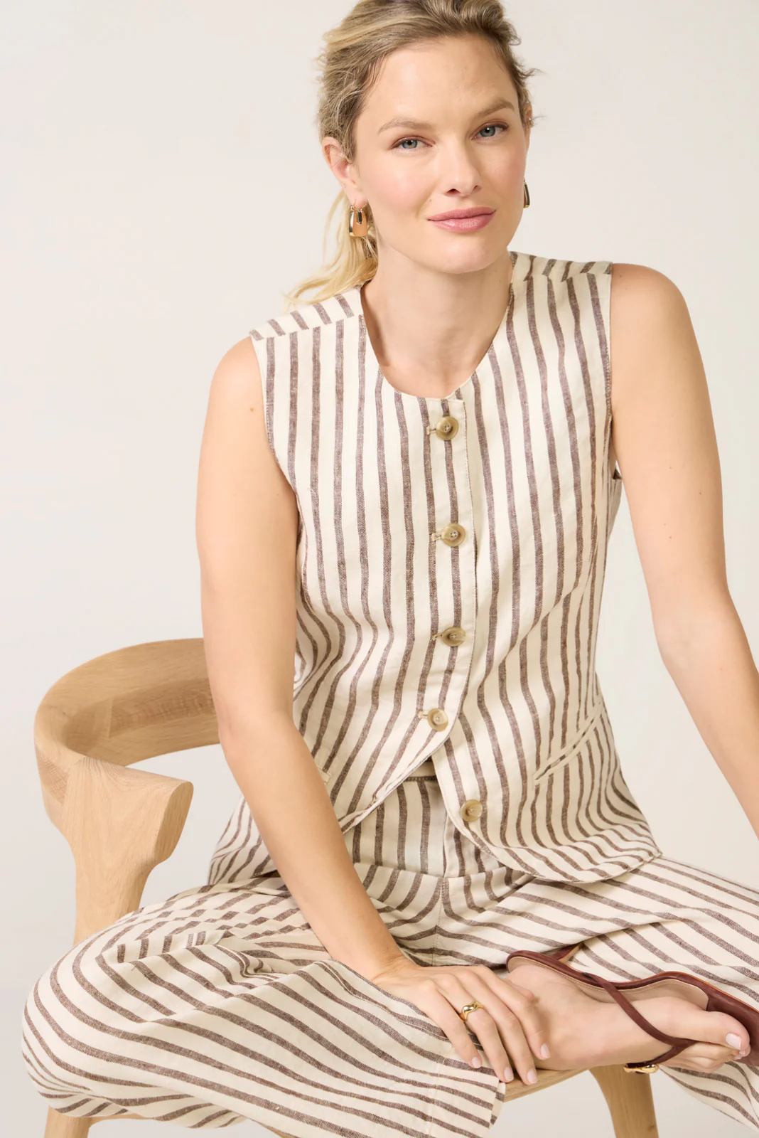 Sunstrider Linen Vest