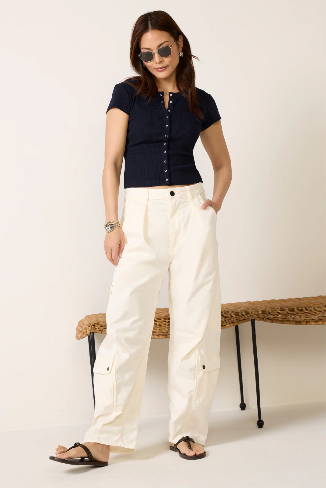 Tabi Short Sleeve Cardigan - Image 2