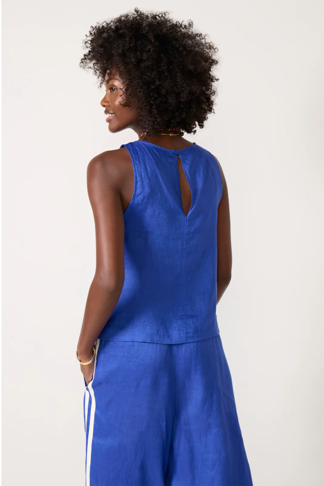 Tessa Linen Shell Top - Image 4