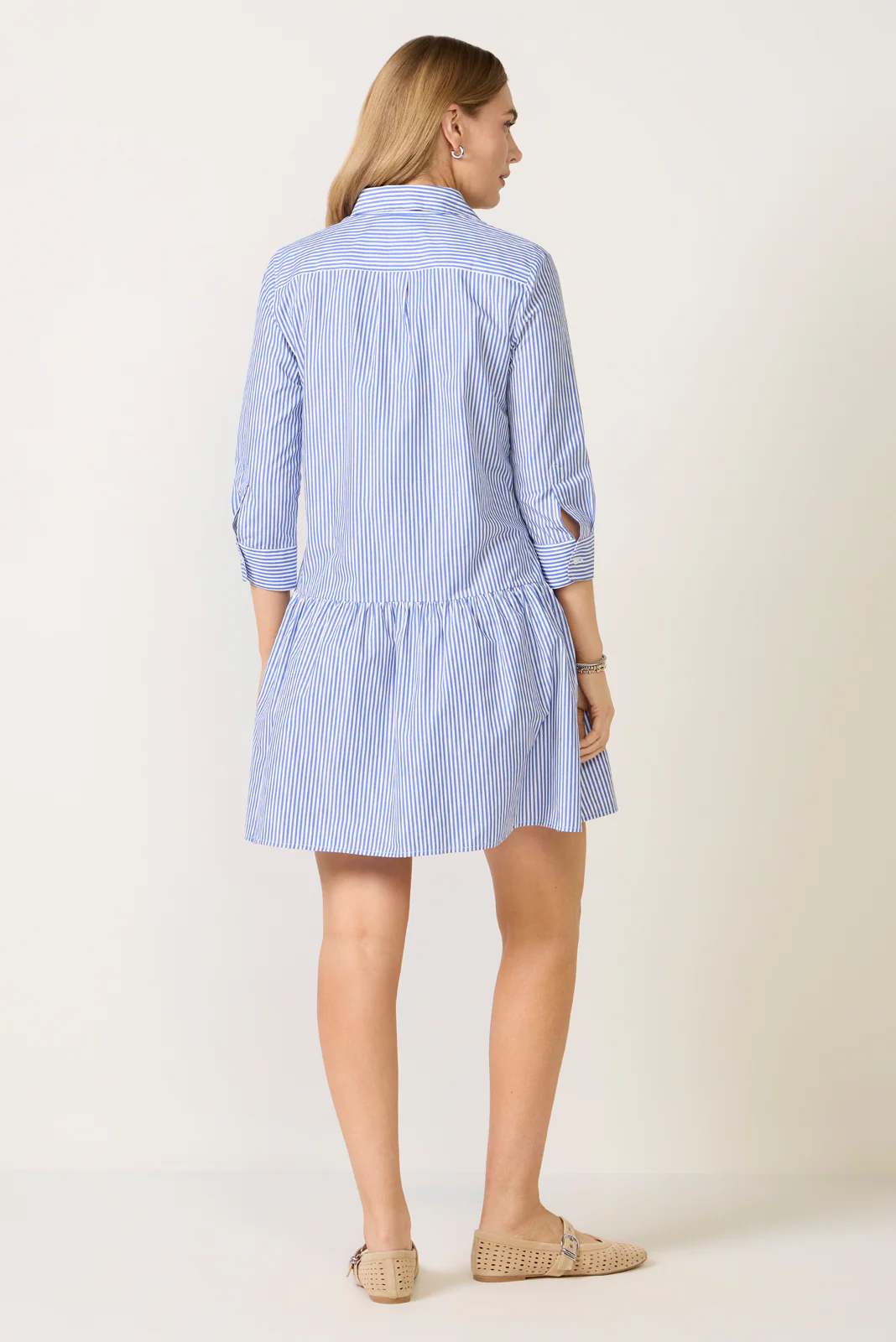 The Drop Waist Shirt Dress - Image 4