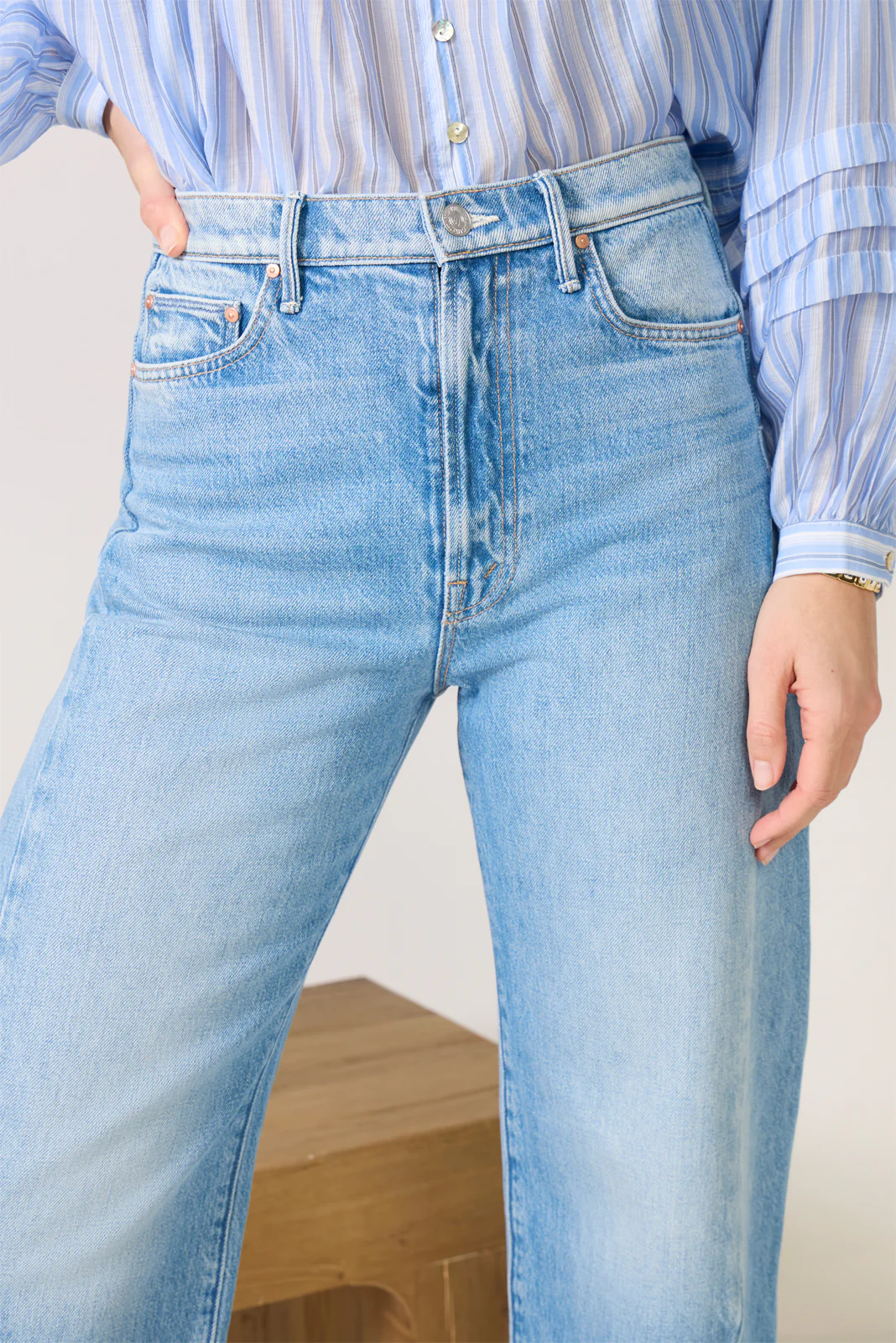 The Half-Pipe Ankle Cuff Fray Boyfriend Jean - Image 2