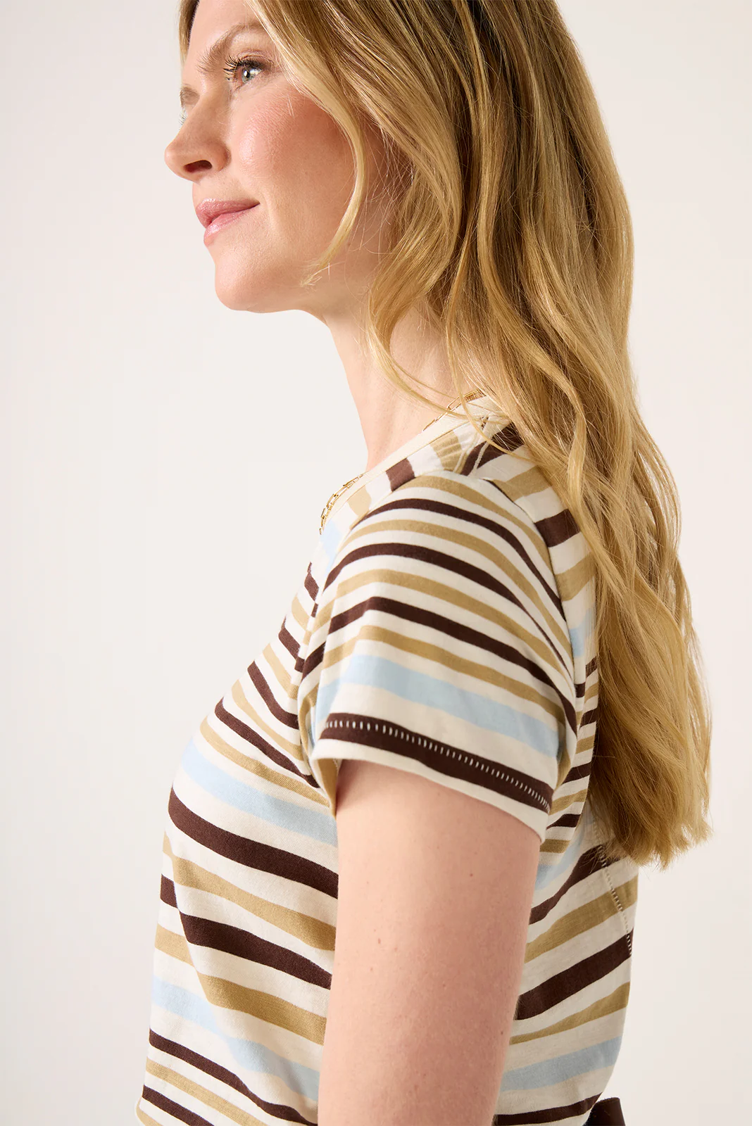 The Slub Stripe Tee - Image 4