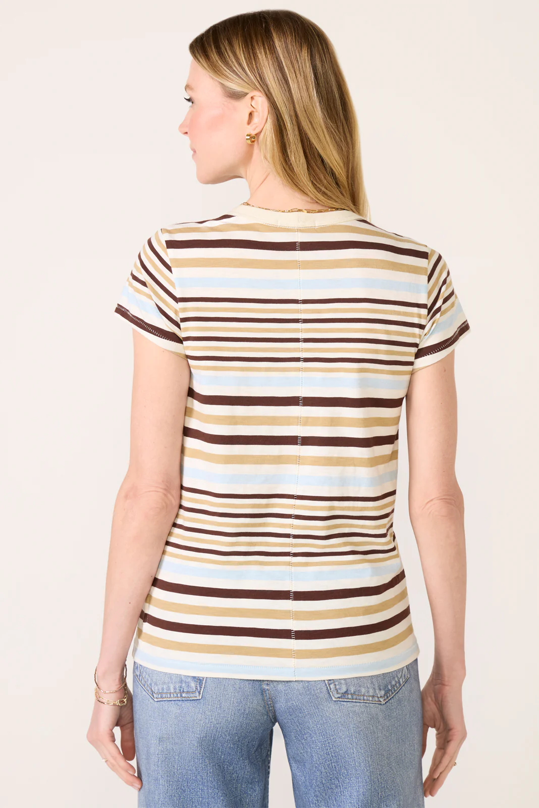 The Slub Stripe Tee - Image 6
