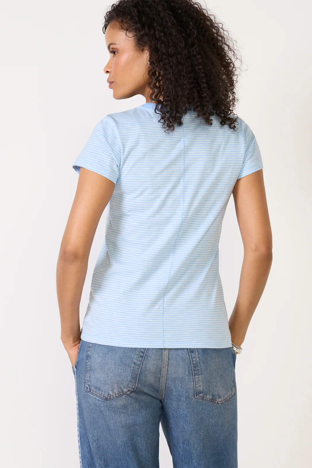 The Slub Stripe Tee - Image 4