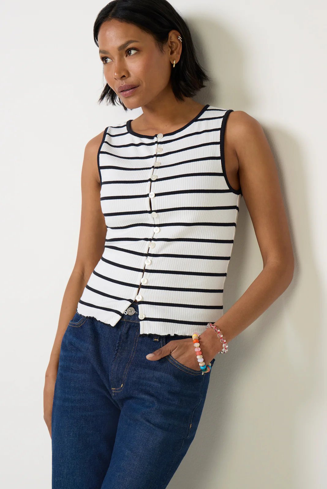 Tilly Striped Tank - Image 5