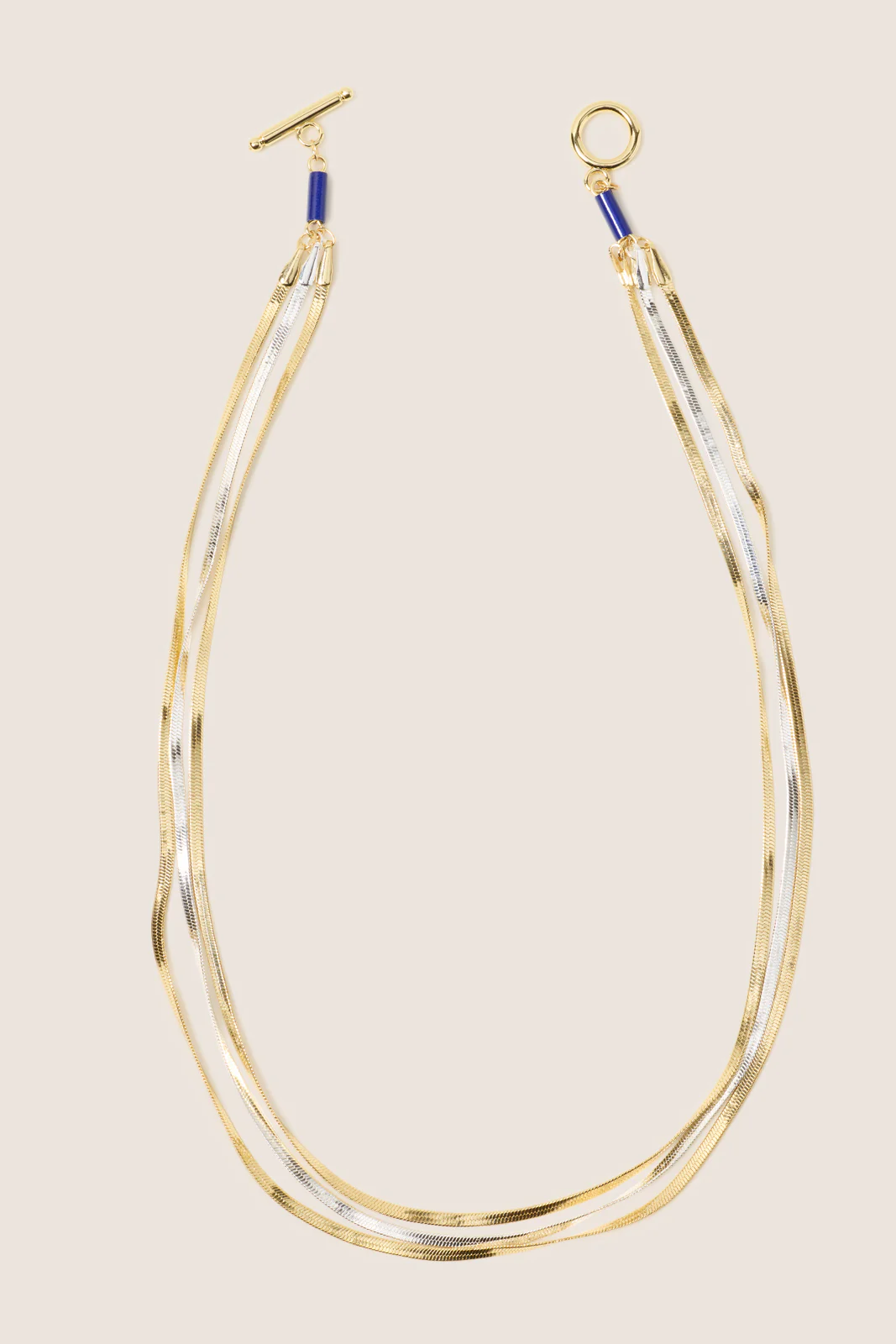 Val Triple Chain Necklace - Image 2