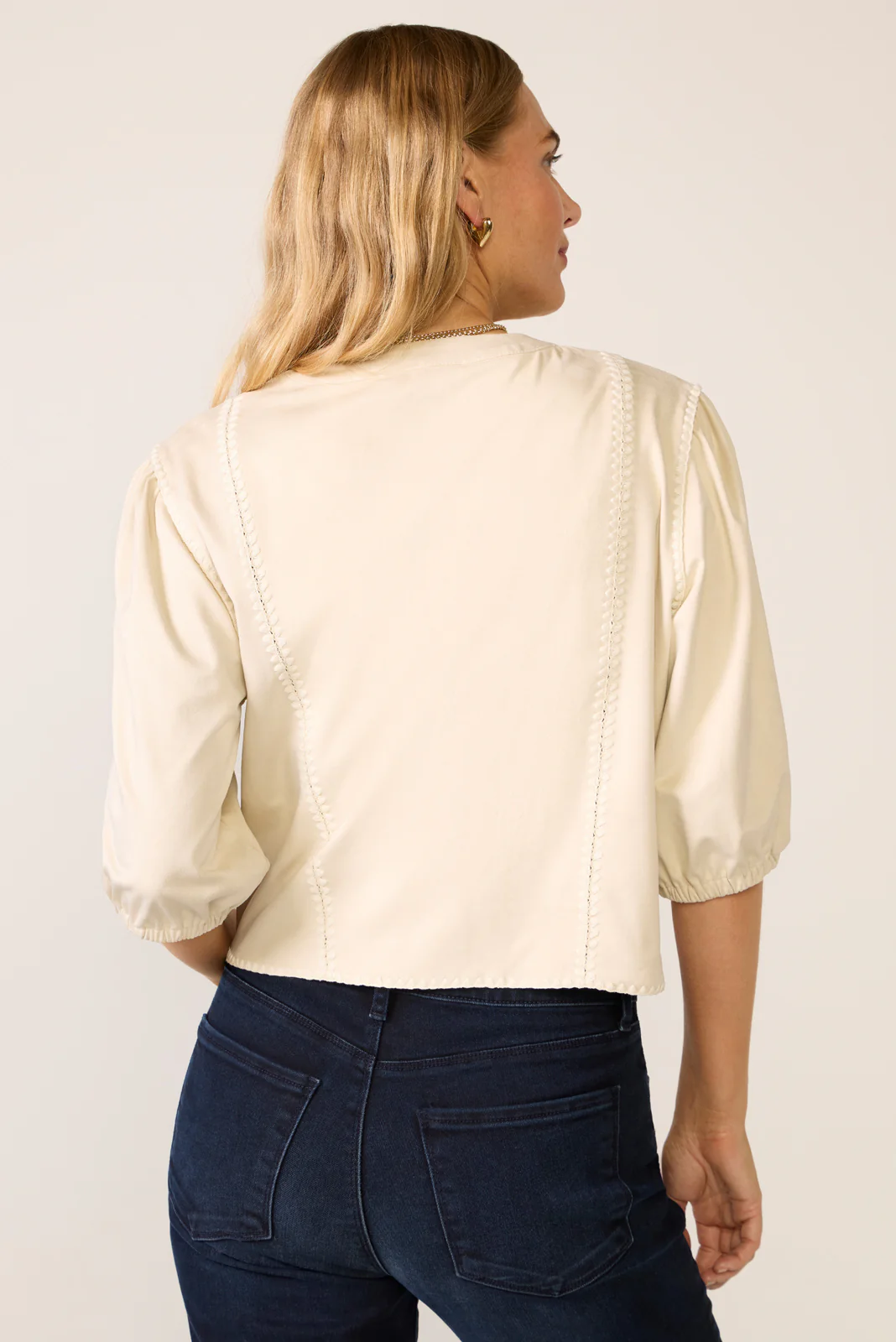Vincent Faux Suede Top - Image 4